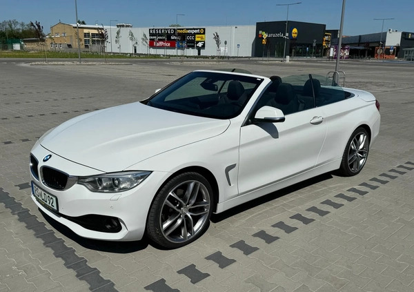 BMW Seria 4 cena 95000 przebieg: 152500, rok produkcji 2015 z Kleszczele małe 352